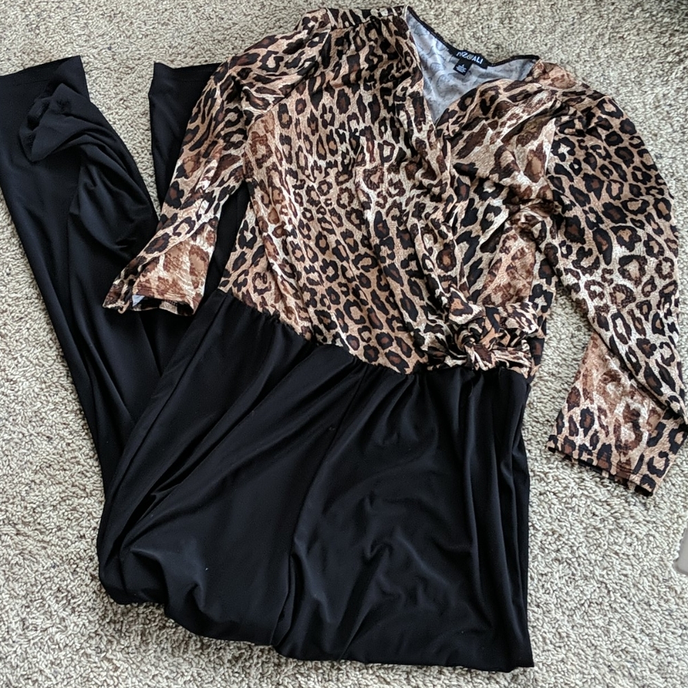 Leopard Jumpsuit